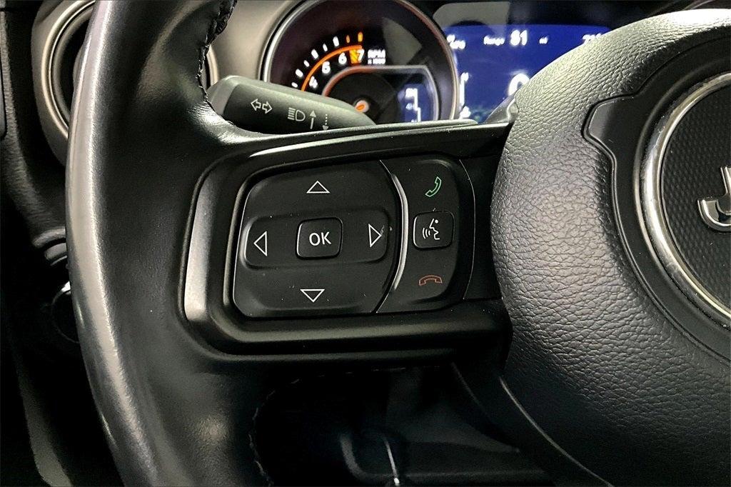 used 2021 Jeep Wrangler car, priced at $27,900