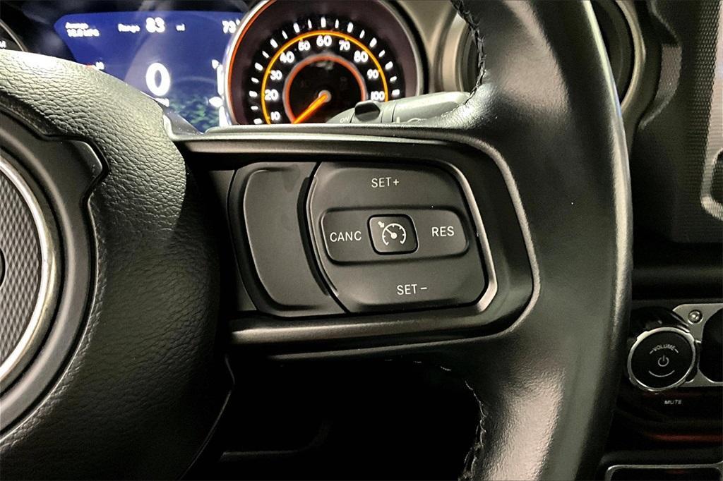 used 2021 Jeep Wrangler car, priced at $28,500