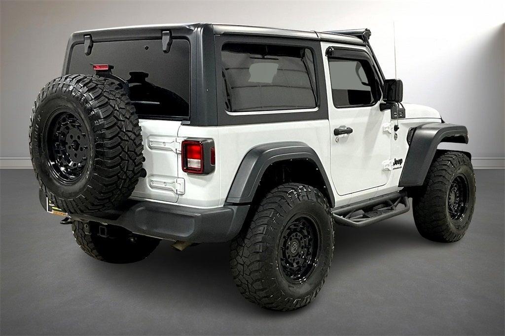 used 2021 Jeep Wrangler car, priced at $27,900