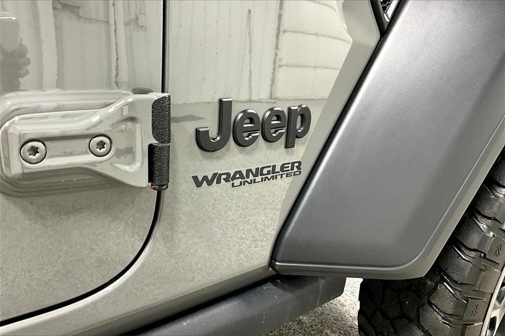 used 2021 Jeep Wrangler Unlimited car, priced at $30,500