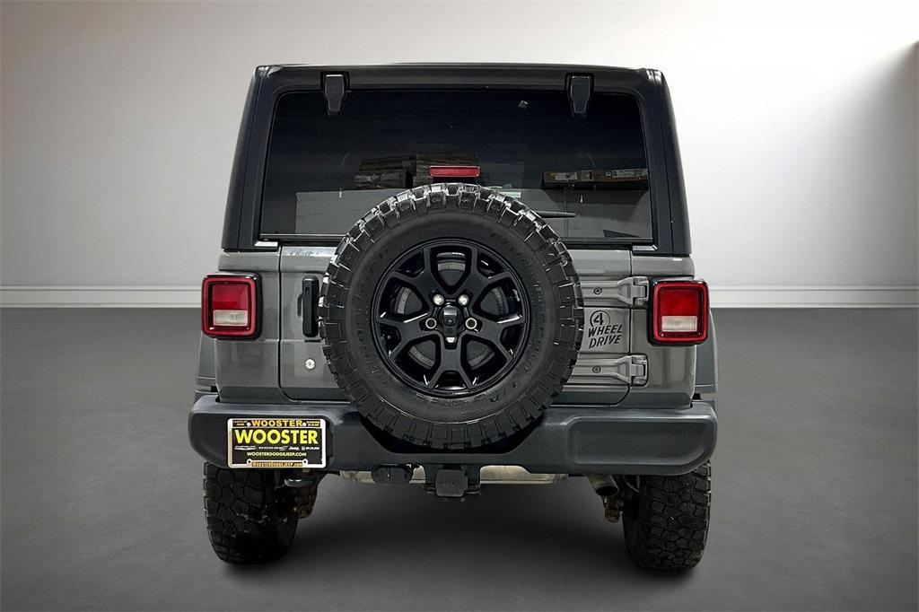 used 2021 Jeep Wrangler Unlimited car, priced at $31,500