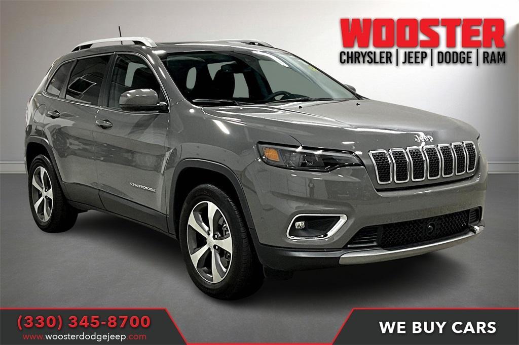 used 2021 Jeep Cherokee car, priced at $25,770