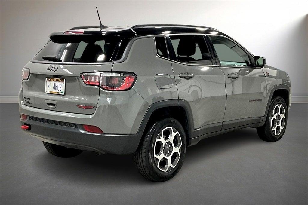 used 2022 Jeep Compass car, priced at $23,264