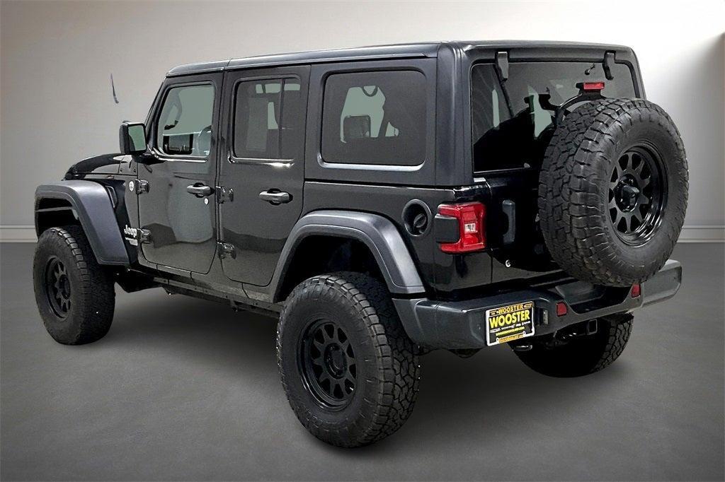 used 2018 Jeep Wrangler Unlimited car, priced at $23,900
