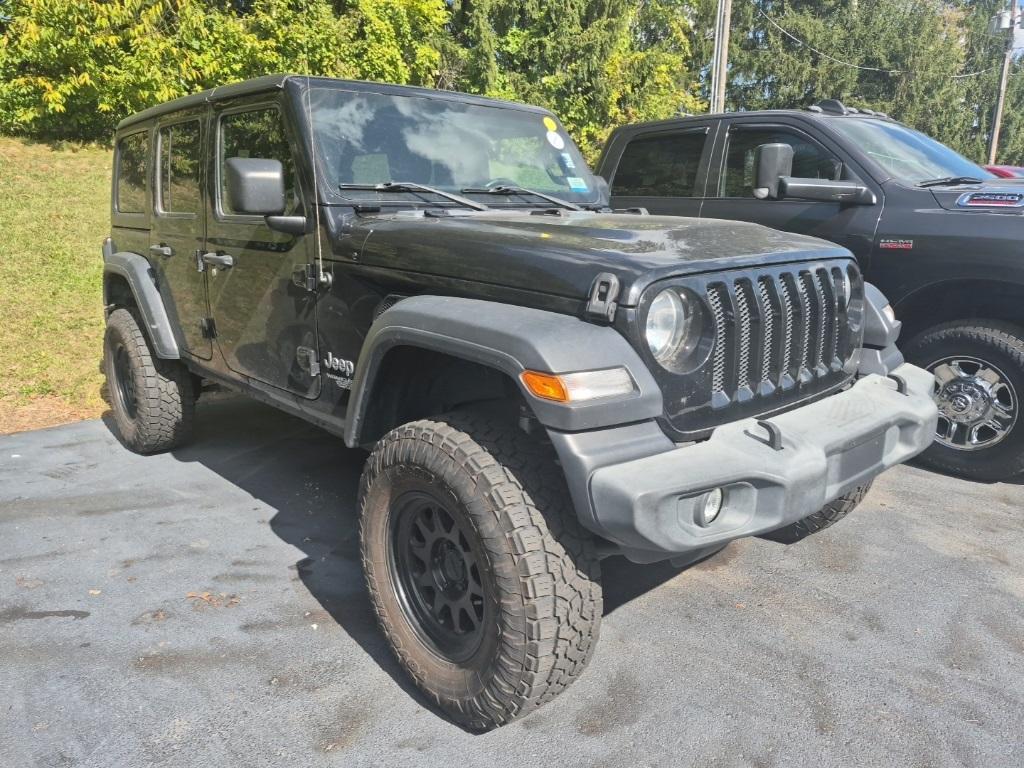 used 2018 Jeep Wrangler Unlimited car, priced at $23,900