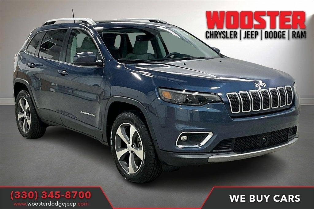 used 2021 Jeep Cherokee car, priced at $23,686