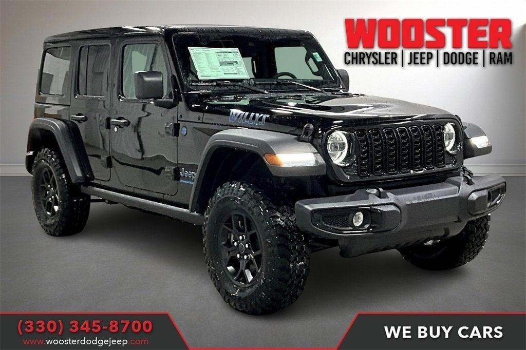 new 2025 Jeep Wrangler 4xe car, priced at $54,900