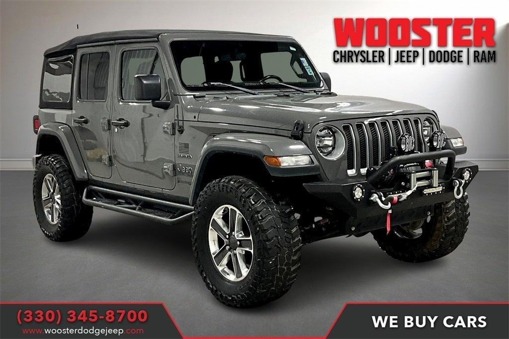 used 2020 Jeep Wrangler Unlimited car, priced at $31,509