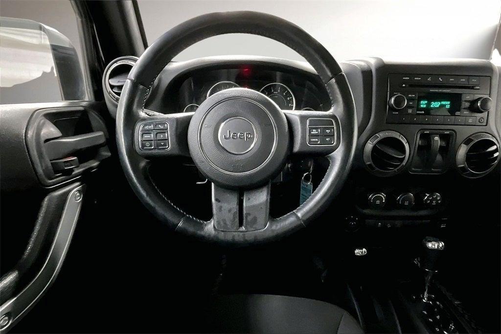 used 2015 Jeep Wrangler car, priced at $17,500