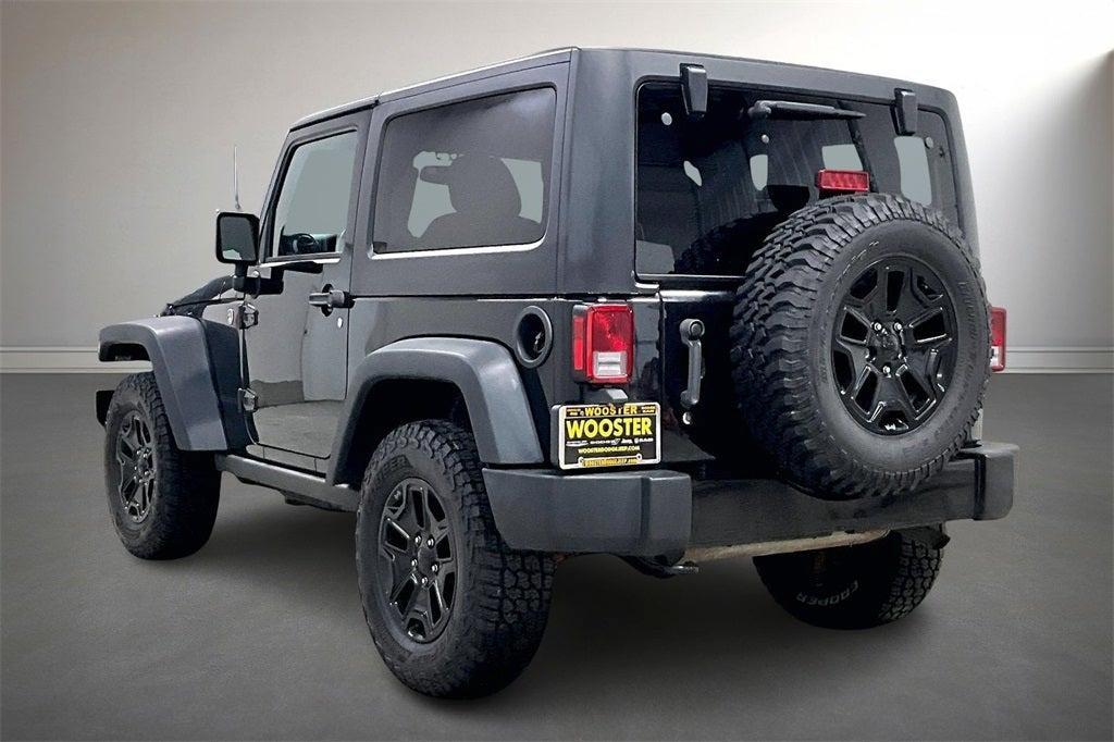 used 2015 Jeep Wrangler car, priced at $17,500