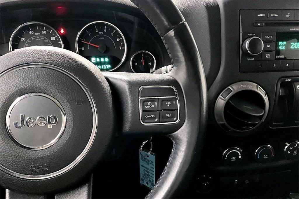 used 2015 Jeep Wrangler car, priced at $17,500