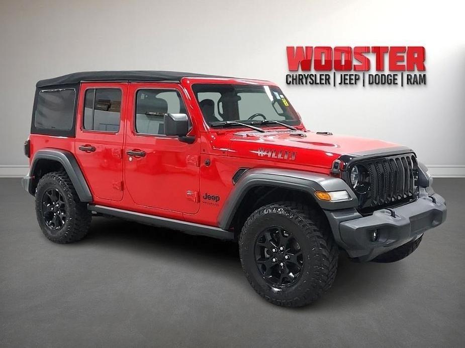 used 2020 Jeep Wrangler Unlimited car, priced at $33,505