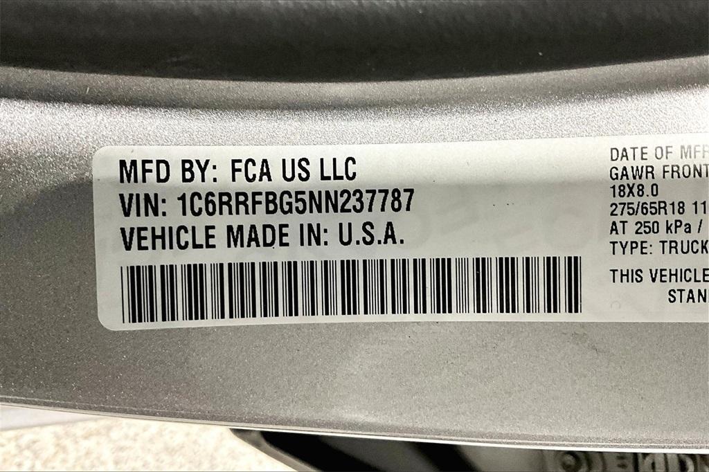 used 2022 Ram 1500 car, priced at $31,330