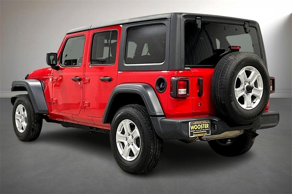 used 2020 Jeep Wrangler Unlimited car, priced at $23,900