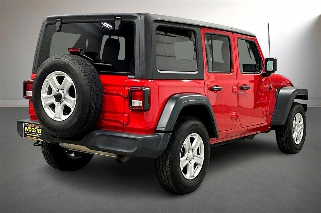 used 2020 Jeep Wrangler Unlimited car, priced at $23,900