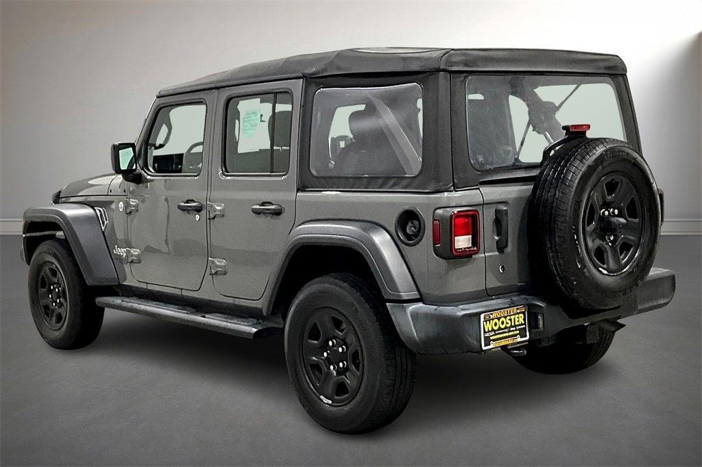 used 2020 Jeep Wrangler Unlimited car, priced at $30,830