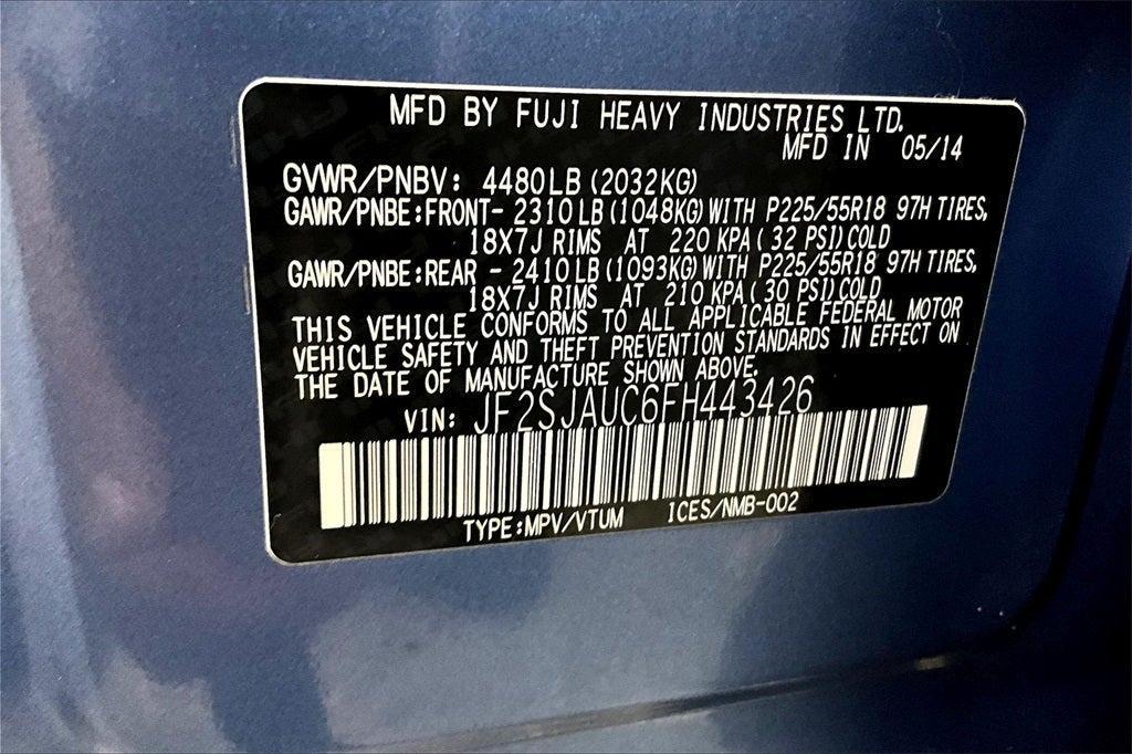 used 2015 Subaru Forester car, priced at $16,900