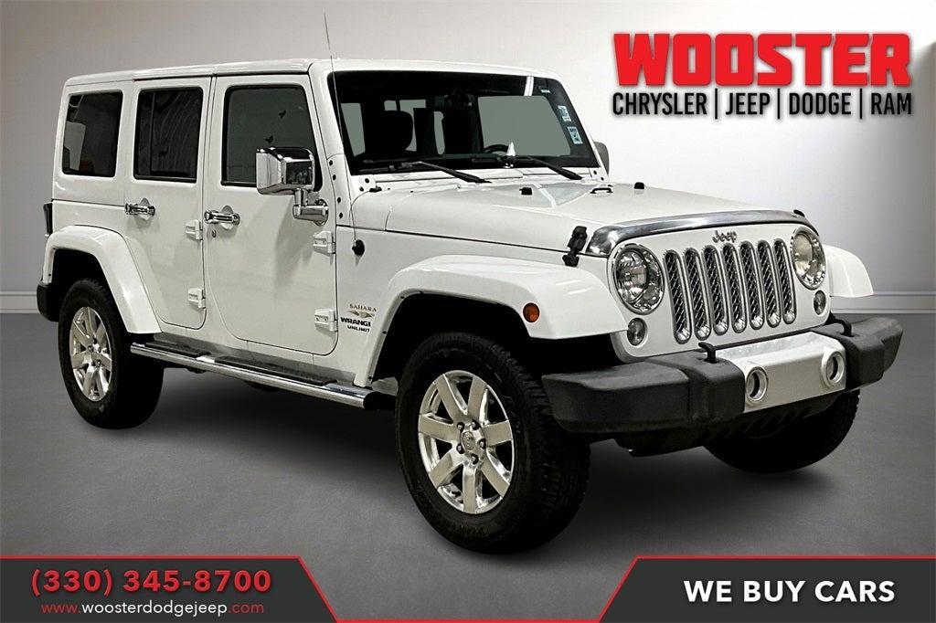 used 2015 Jeep Wrangler Unlimited car, priced at $21,000