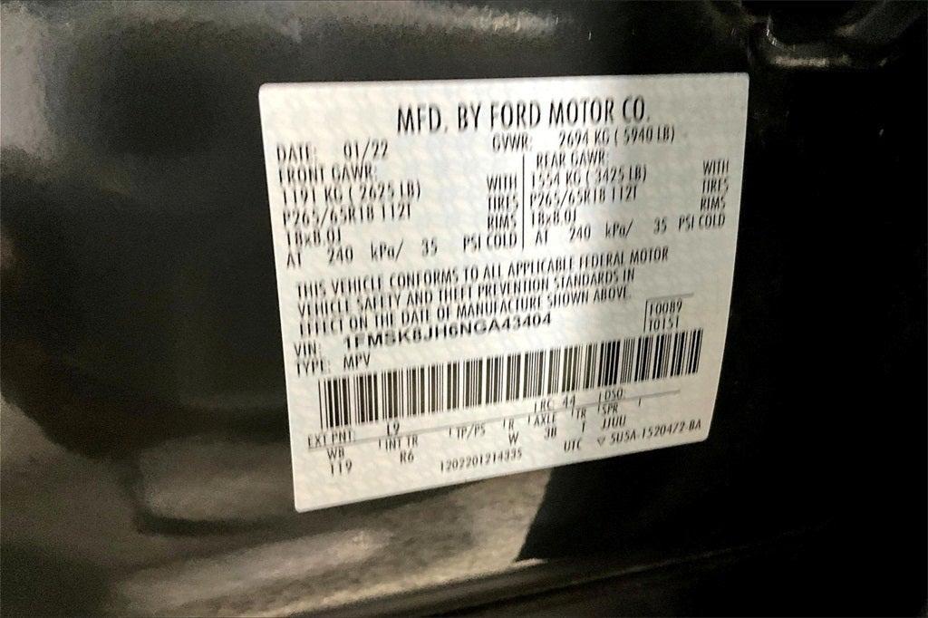 used 2022 Ford Explorer car, priced at $26,000