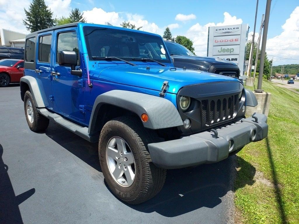 used 2015 Jeep Wrangler Unlimited car, priced at $21,500