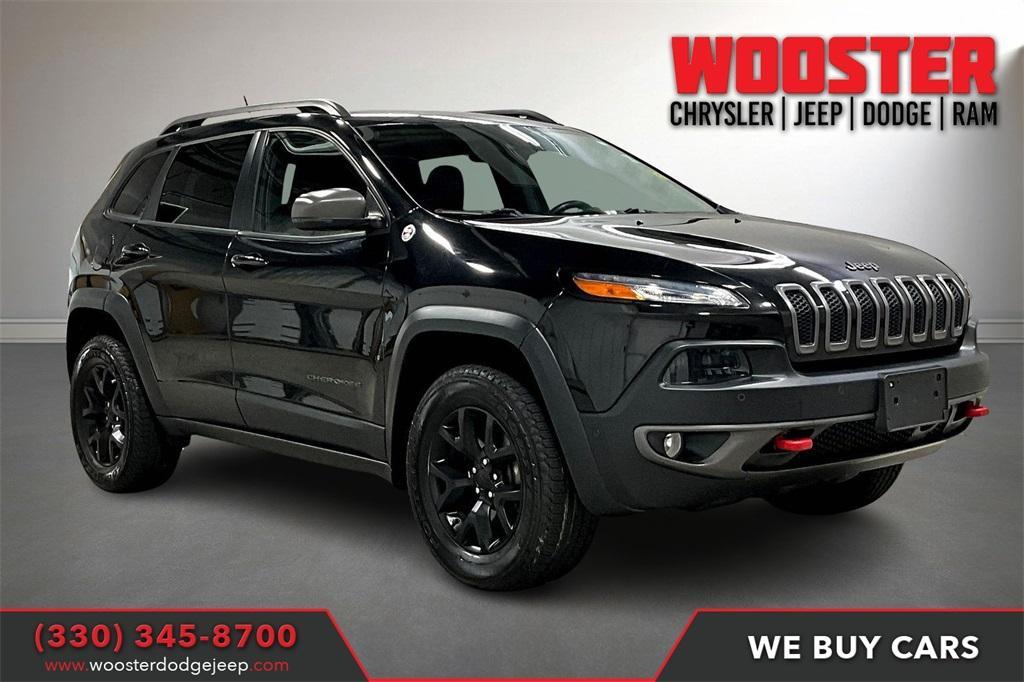 used 2015 Jeep Cherokee car, priced at $13,900