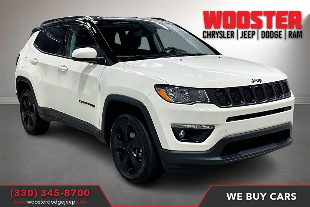 used 2021 Jeep Compass car, priced at $19,000