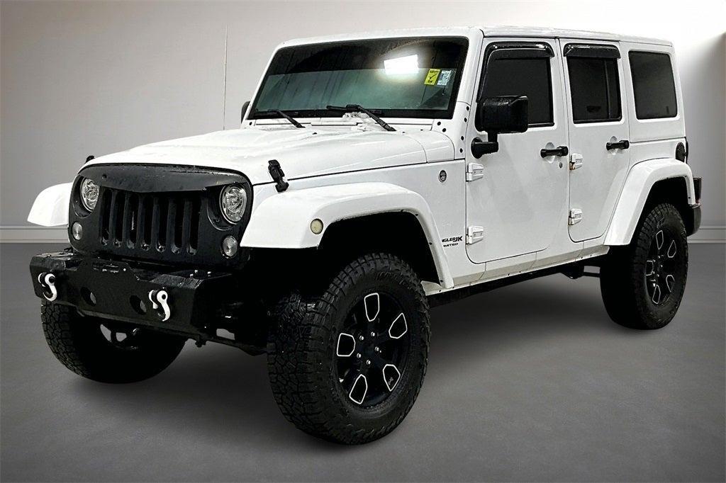 used 2018 Jeep Wrangler JK Unlimited car, priced at $25,500