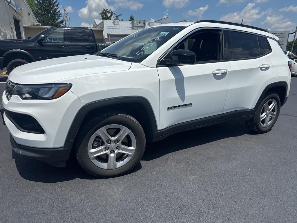 used 2023 Jeep Compass car, priced at $21,900