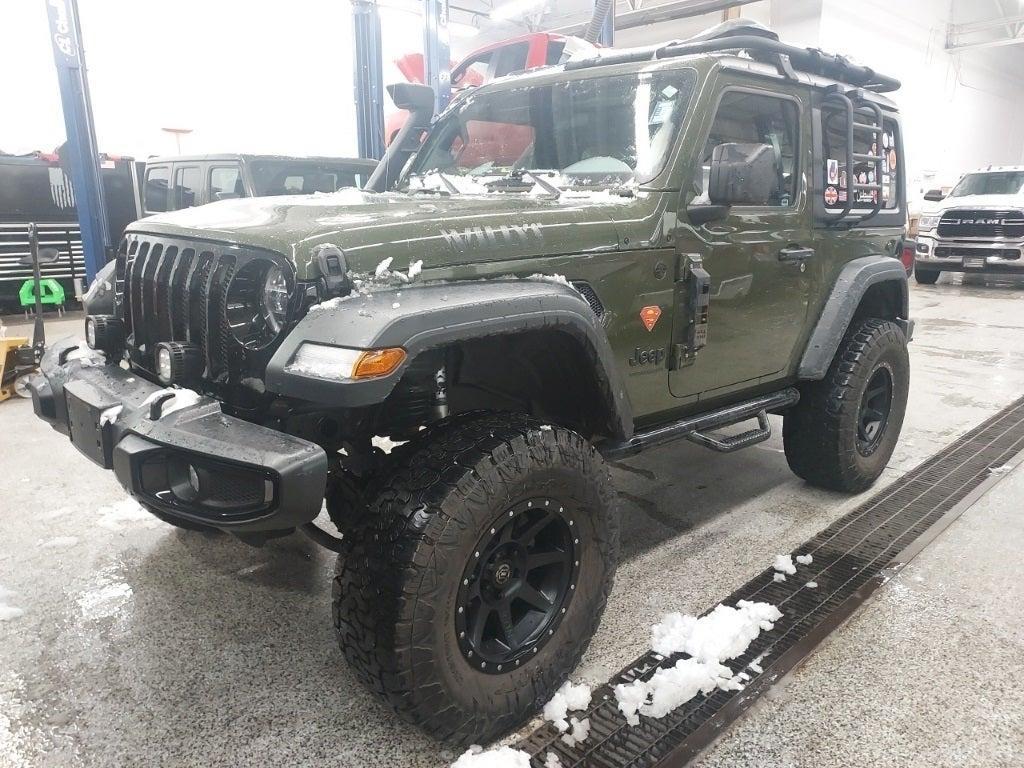 used 2021 Jeep Wrangler car, priced at $32,900