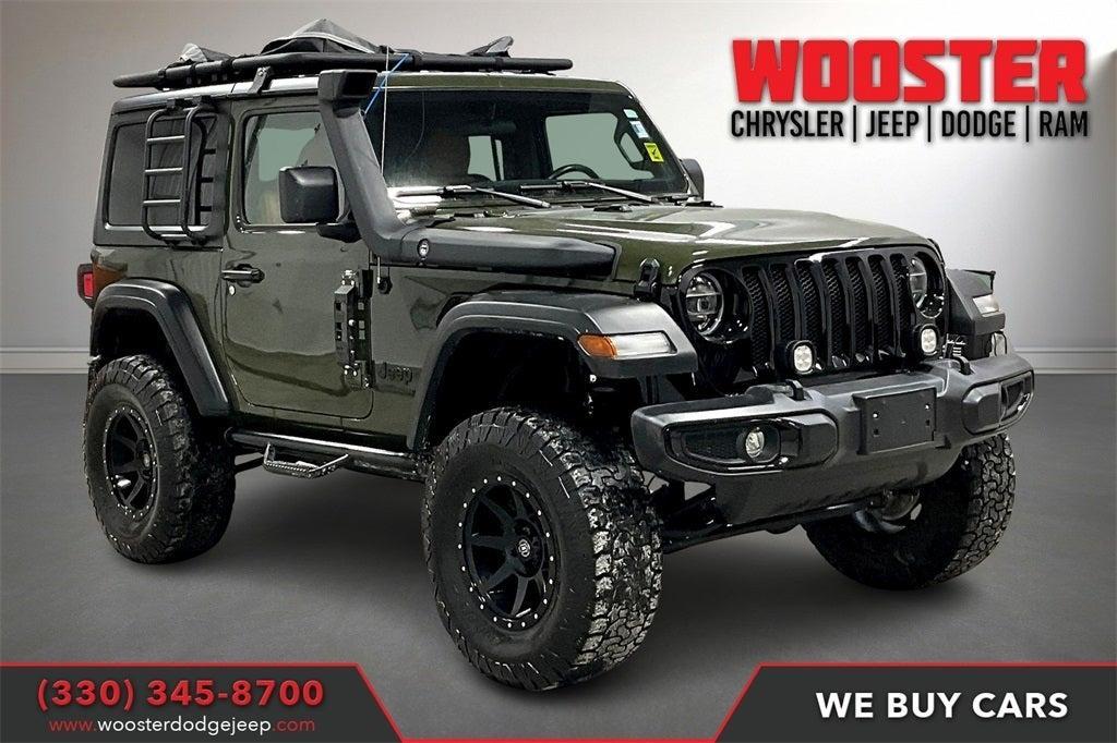 used 2021 Jeep Wrangler car, priced at $31,900