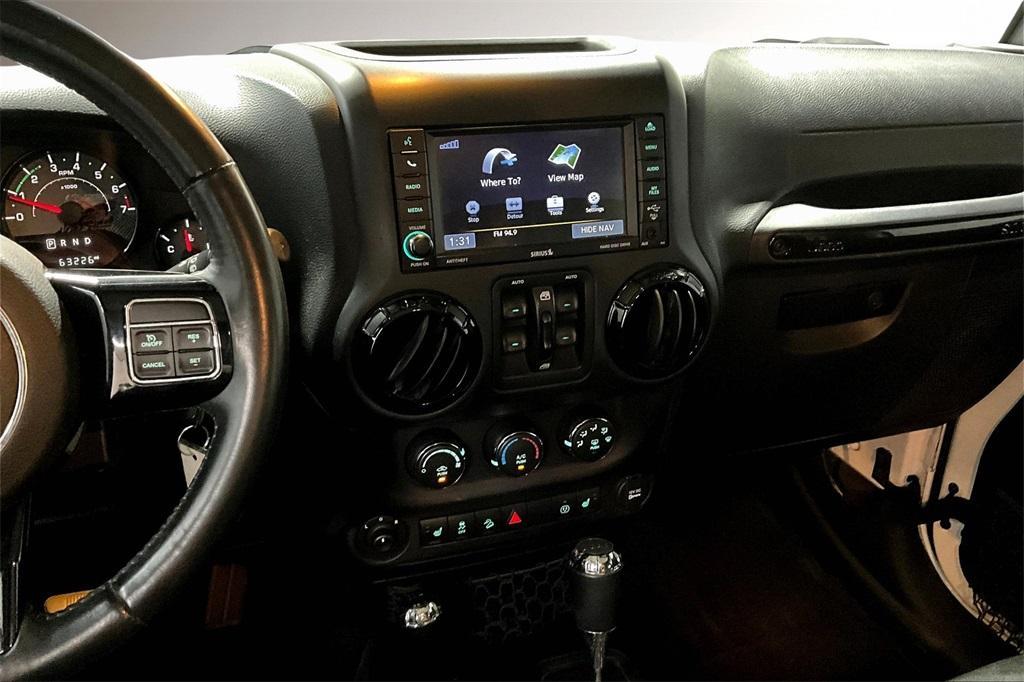 used 2016 Jeep Wrangler Unlimited car, priced at $23,500