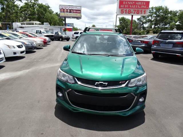 used 2018 Chevrolet Sonic car, priced at $5,500