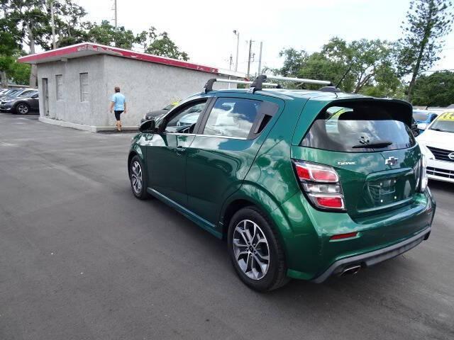 used 2018 Chevrolet Sonic car, priced at $5,500