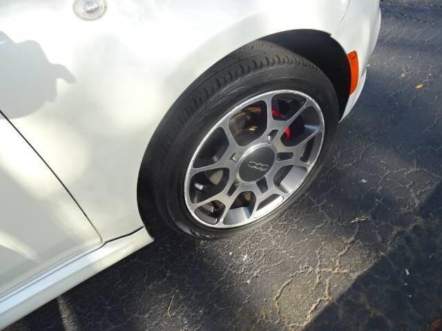 used 2013 FIAT 500 car, priced at $4,500