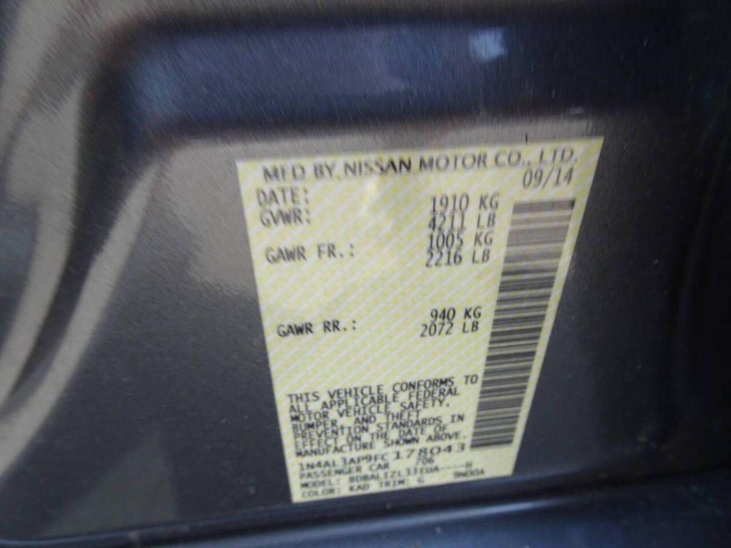 used 2015 Nissan Altima car, priced at $5,400