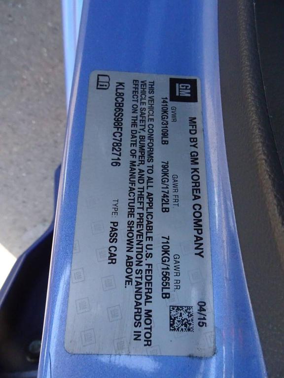 used 2015 Chevrolet Spark car, priced at $6,100