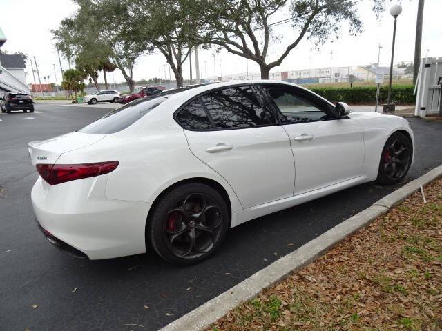 used 2018 Alfa Romeo Giulia car, priced at $12,500