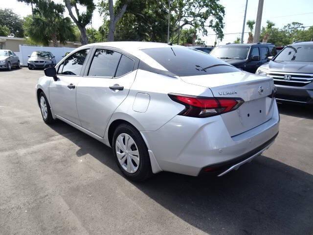 used 2021 Nissan Versa car, priced at $7,400