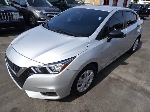 used 2021 Nissan Versa car, priced at $7,400