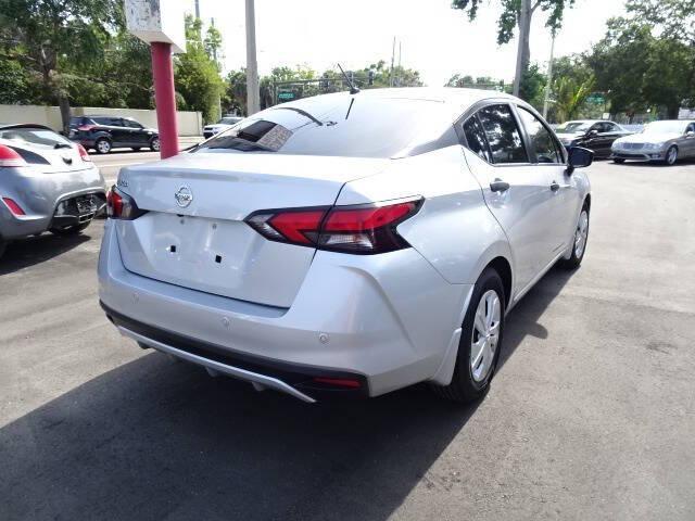 used 2021 Nissan Versa car, priced at $7,400