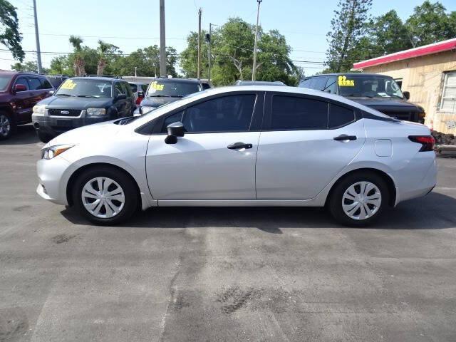used 2021 Nissan Versa car, priced at $7,400