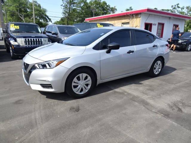 used 2021 Nissan Versa car, priced at $7,400
