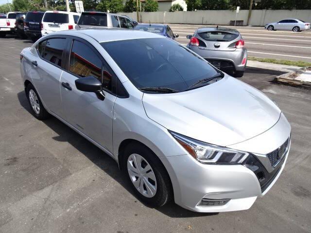 used 2021 Nissan Versa car, priced at $7,400