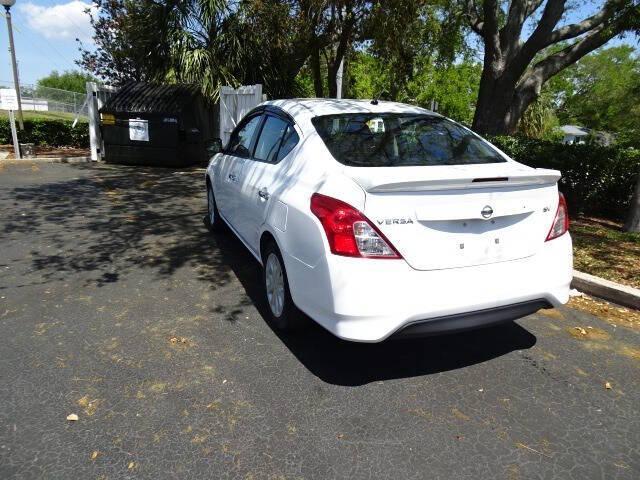 used 2018 Nissan Versa car, priced at $6,700