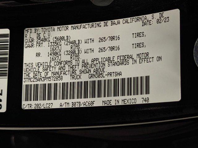 used 2023 Toyota Tacoma car, priced at $36,499