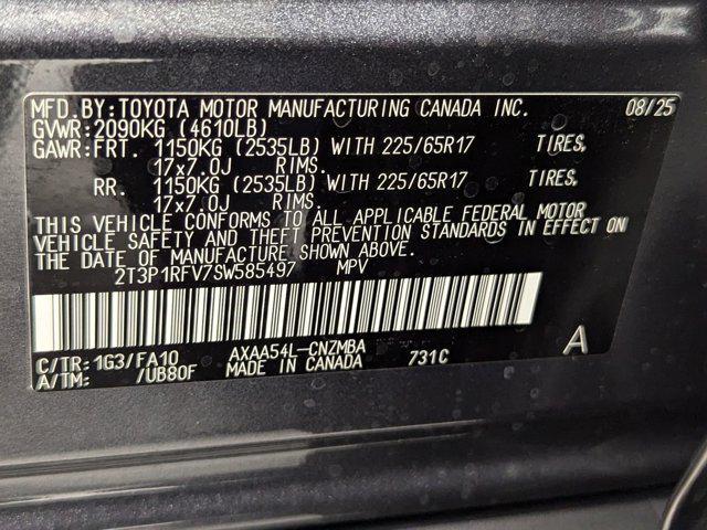 new 2025 Toyota RAV4 car, priced at $36,654