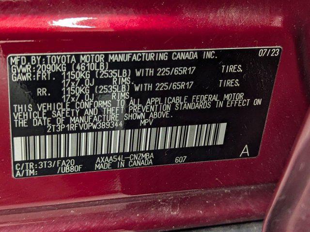 used 2023 Toyota RAV4 car, priced at $27,697