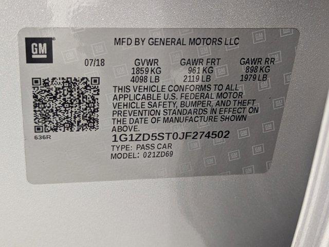 used 2018 Chevrolet Malibu car, priced at $13,498