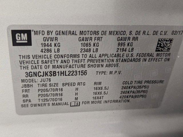 used 2017 Chevrolet Trax car, priced at $8,498