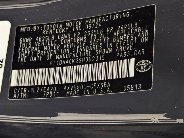 used 2025 Toyota Camry car, priced at $27,758